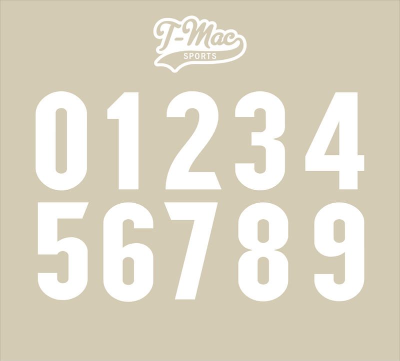 Bulldogs (TB) Mini Numbers