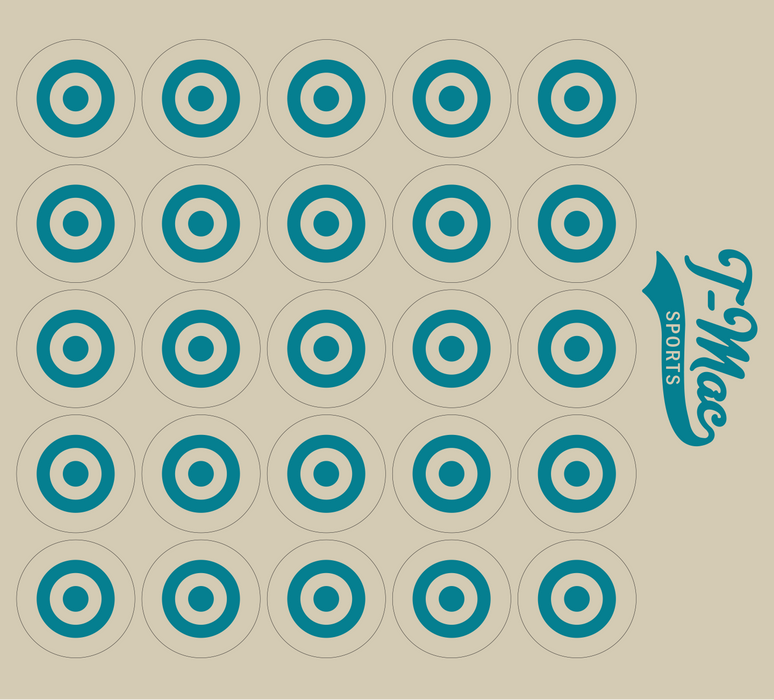 Bullseye Mini Award Decals