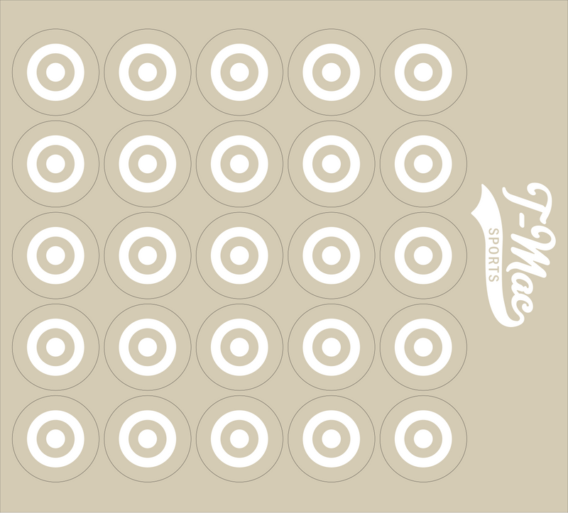 Bullseye Mini Award Decals
