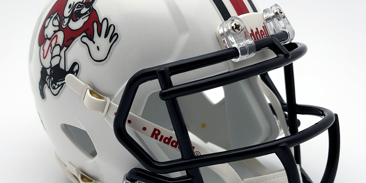 canton chiefs football helmet Canton McKinley (OH) (2015) High School Mini Football Helmet — T-Mac Sports