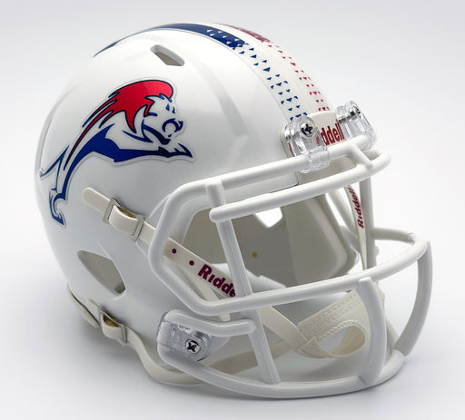 demoman football helmet Chaminade-Madonna Prep (FL) High School Mini Football Helmet