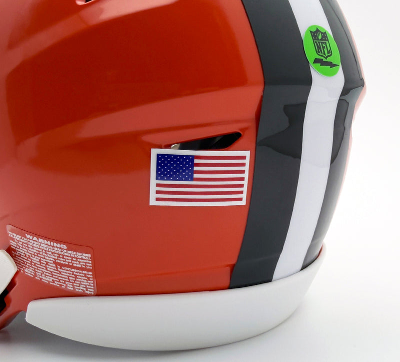 Mid-Size USA Flag (White Outline)