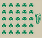 Clover Mini Award Decals (Green)