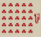 Clover Mini Award Decals (Red)