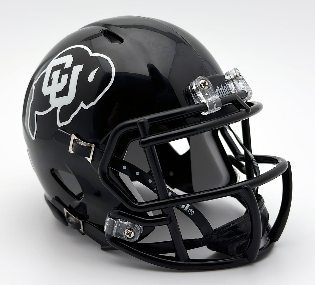 colorados new football helmets Colorado Buffaloes (Alternate 4) Mini Football Helmet