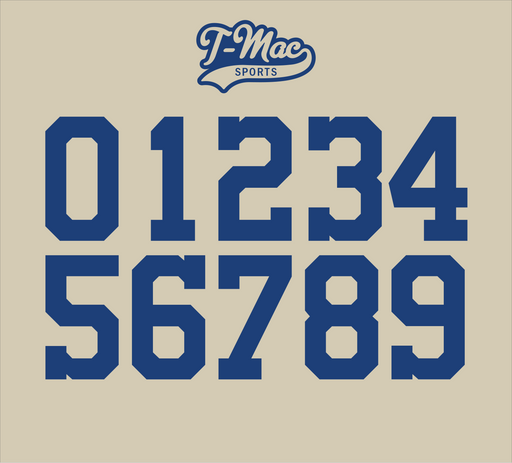 Colts Mini Numbers