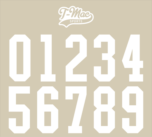 alabama football helmet numbers font Numbered Diecut Decals, 1.5" Tall, 4 Total Sheets, White on Clear, 20mil Thick Vinyl for Helmets (Football, Lacrosse, Baseball, Softball, Hockey) Made in The USA, Numbered 1-10, Toughest Decals perfectly sized for the Riddell Speed Mini Football Helmets Football Die-Cut & Punch-Out Helmet