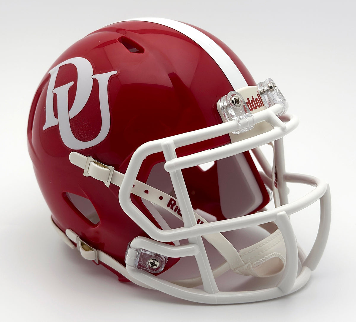 Denison Big Red Mini Football Helmet — T-Mac Sports Denison Big Red Mini Football Helmet — T-Mac Sports
