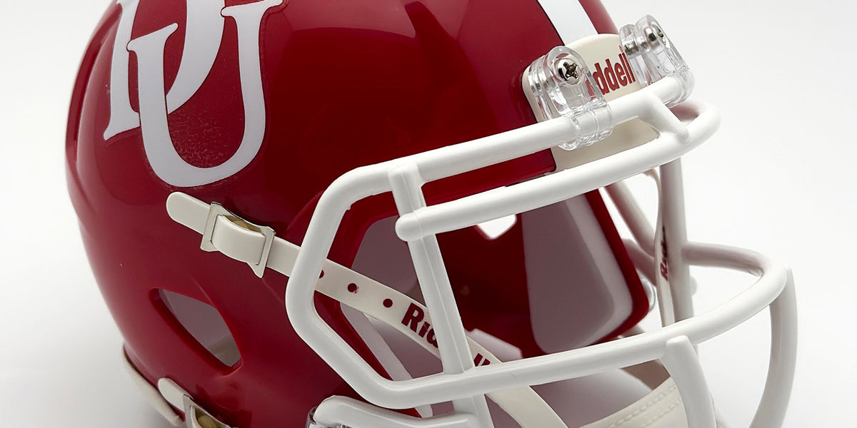 1000 dollar football helmet Denison Big Red Mini Football Helmet — T-Mac Sports