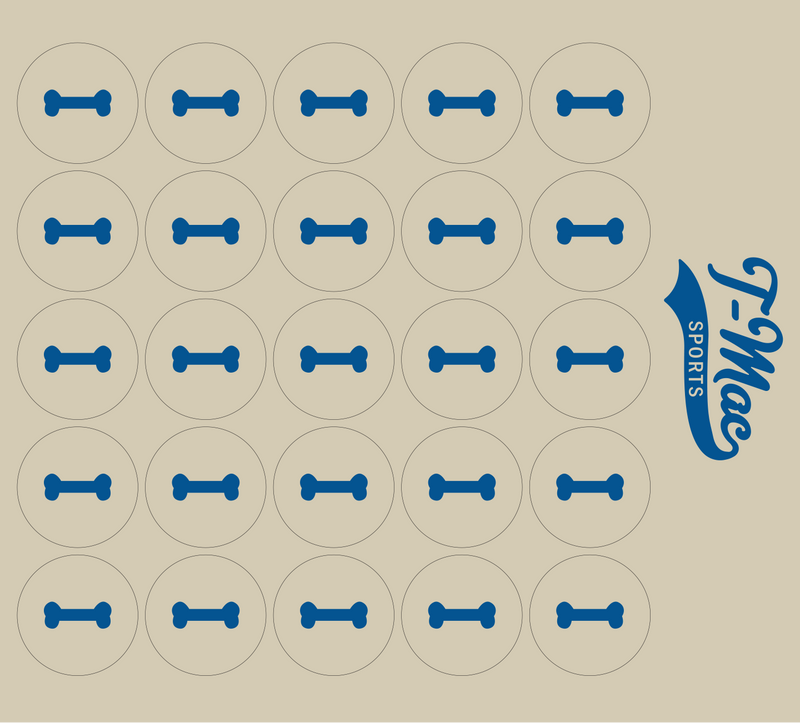 Dog Bone Mini Award Decals (2)