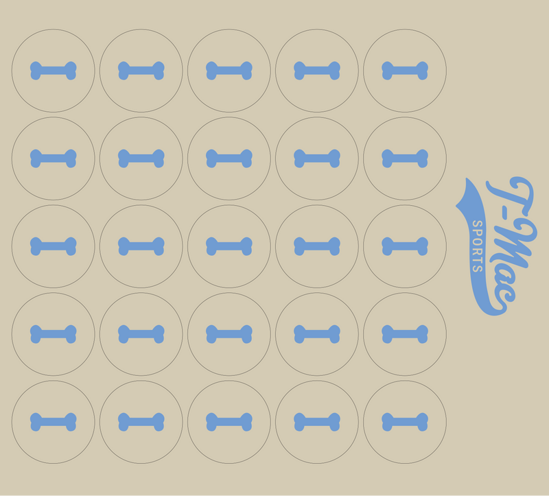 Dog Bone Mini Award Decals (2)