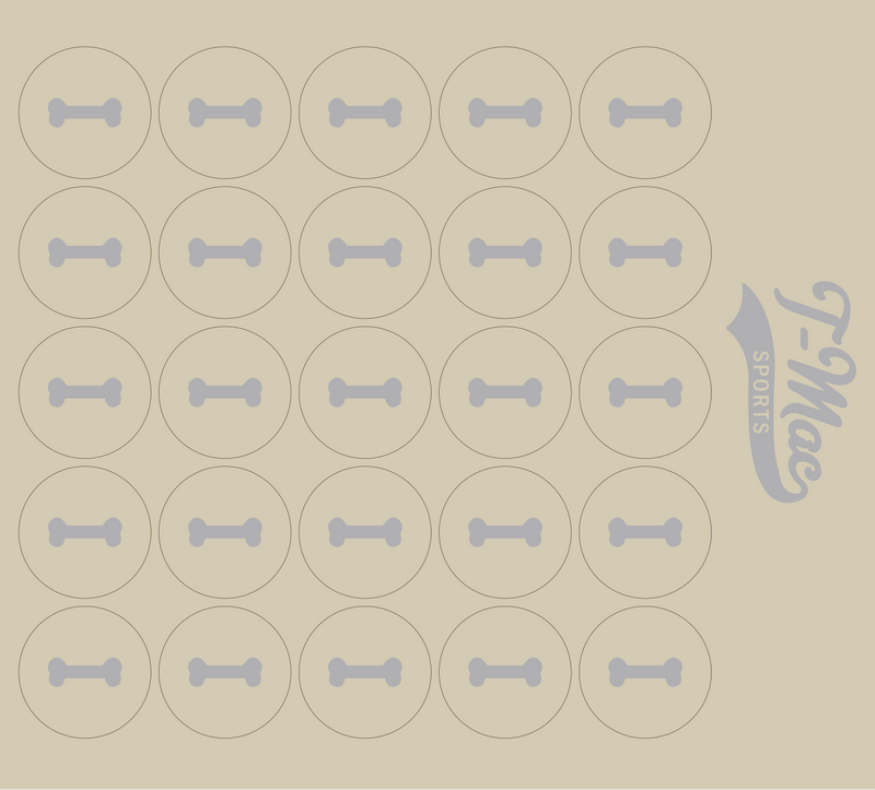Dog Bone Mini Award Decals (2)