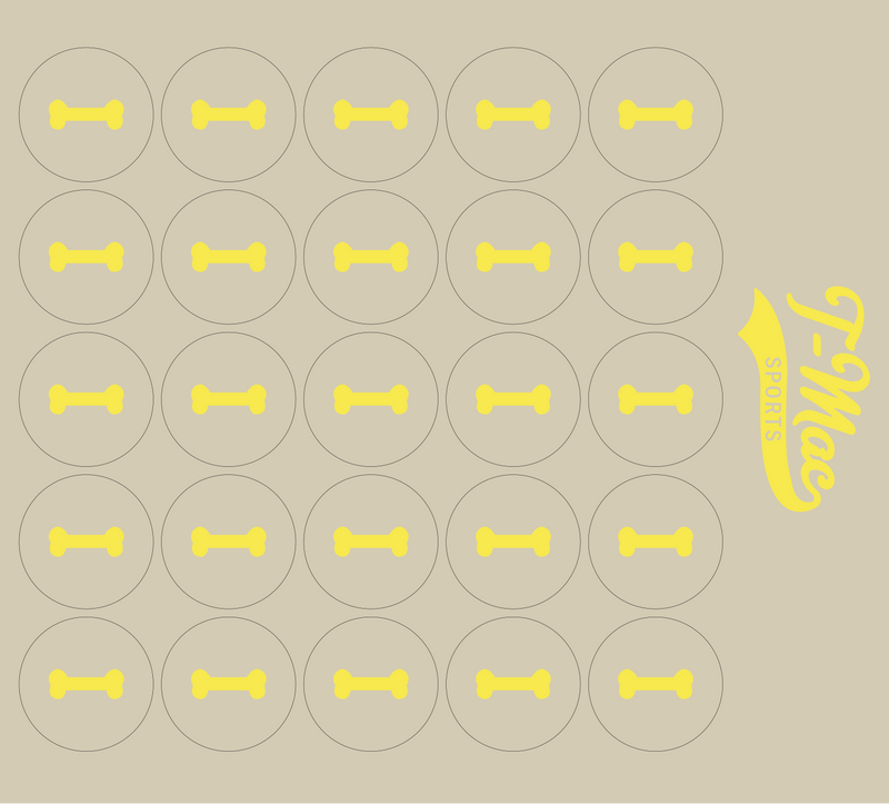 Dog Bone Mini Award Decals (2)