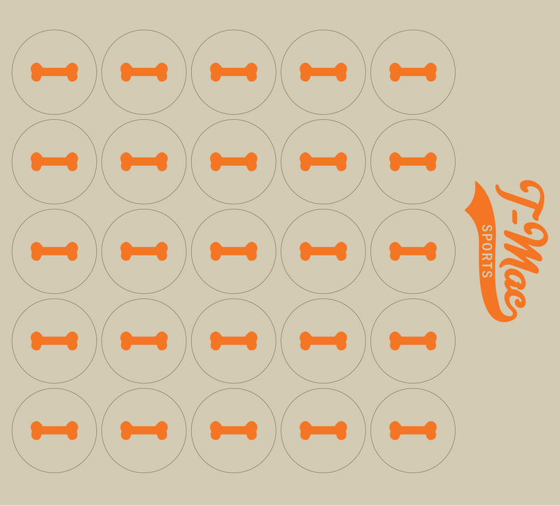 Dog Bone Mini Award Decals (2)