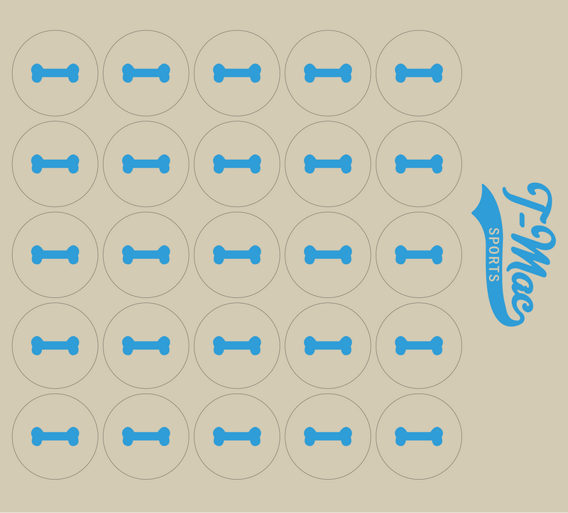 Dog Bone Mini Award Decals (2)
