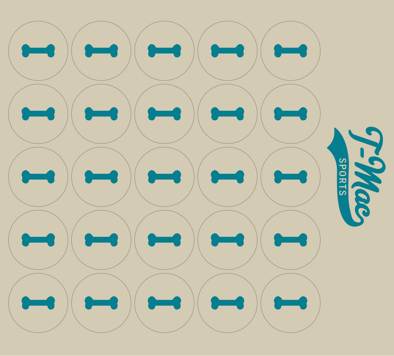 Dog Bone Mini Award Decals (2)