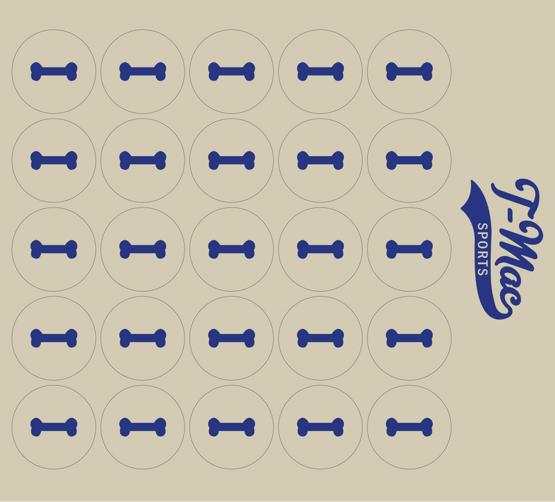 Dog Bone Mini Award Decals (2)