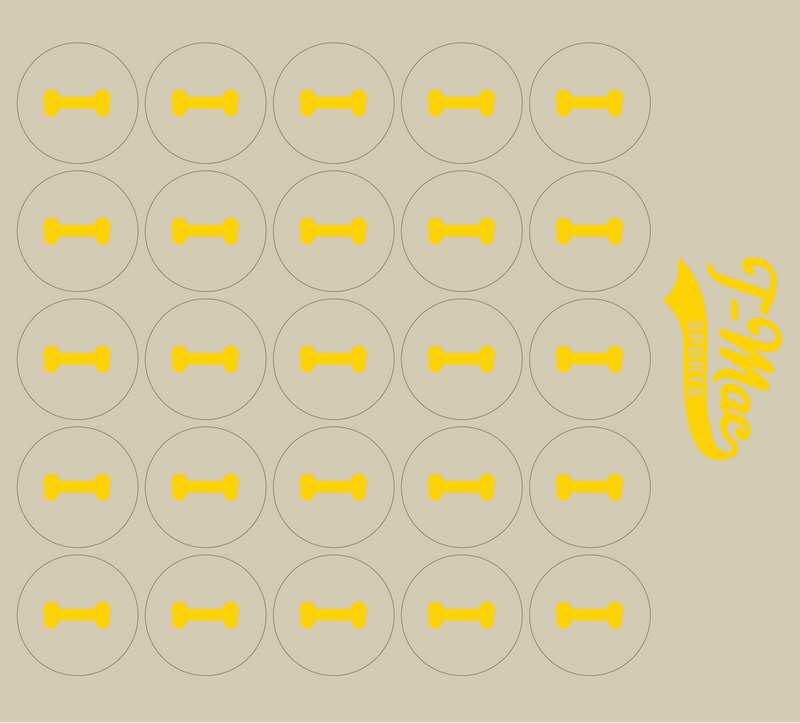 Dog Bone Mini Award Decals (2)