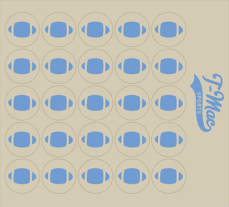 Football Mini Award Decals (2)