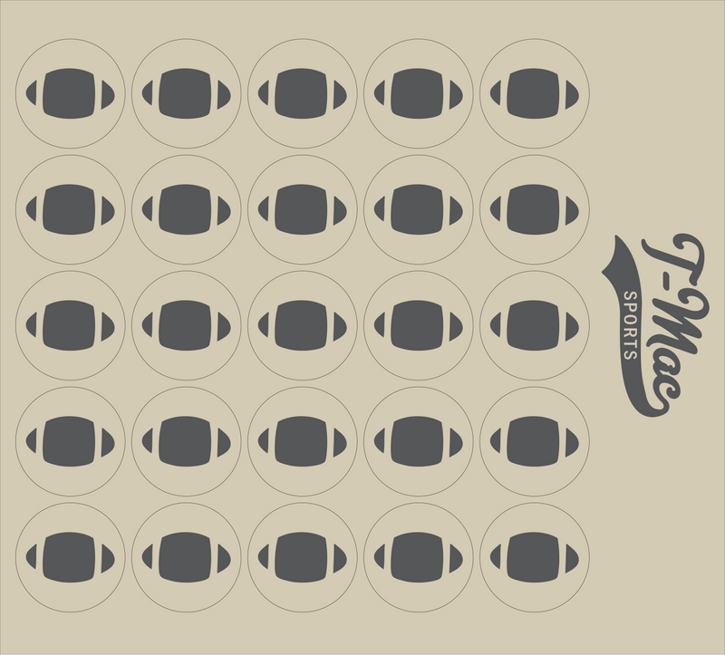 Football Mini Award Decals (2)