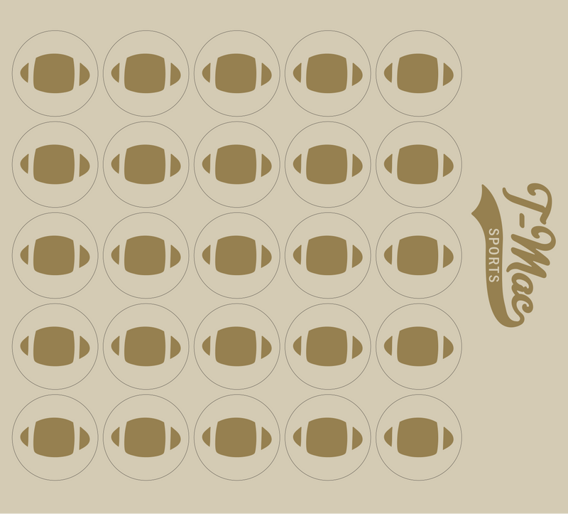 Football Mini Award Decals (2)