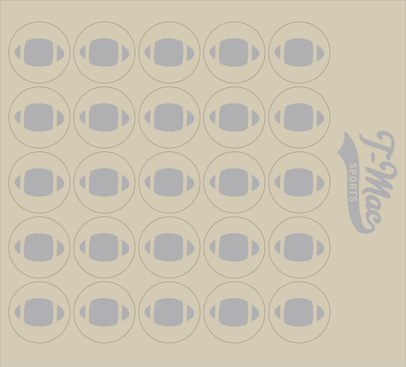 Football Mini Award Decals (2)