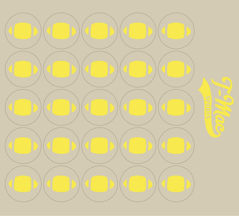 Football Mini Award Decals (2)