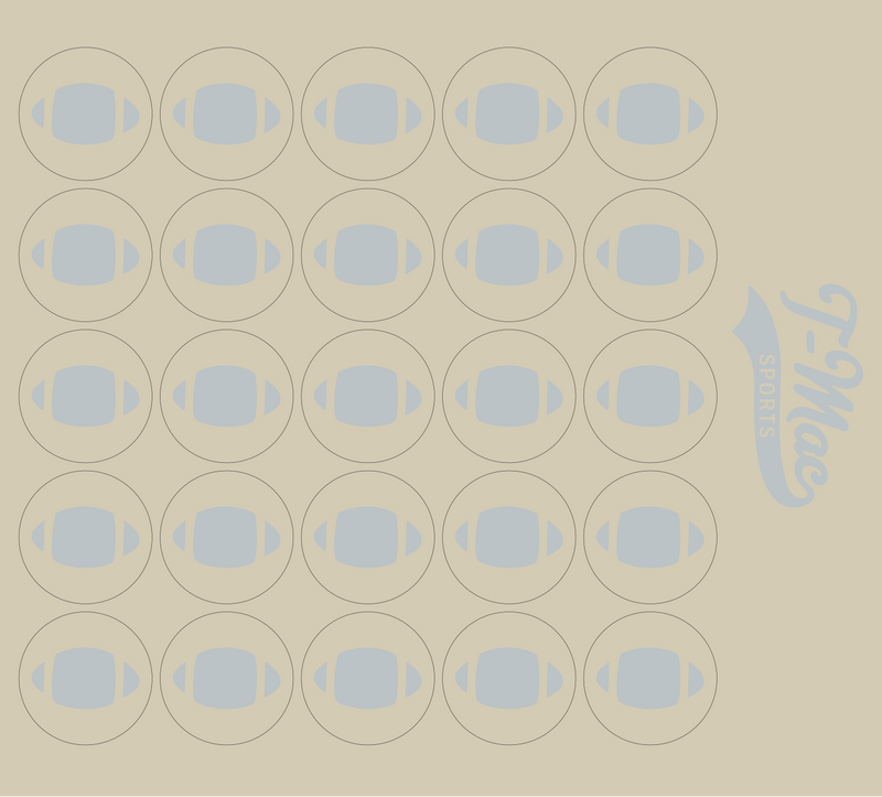 Football Mini Award Decals (2)