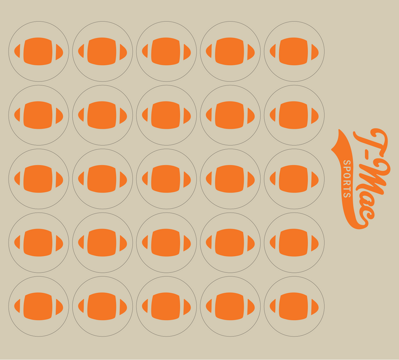 Football Mini Award Decals (2)