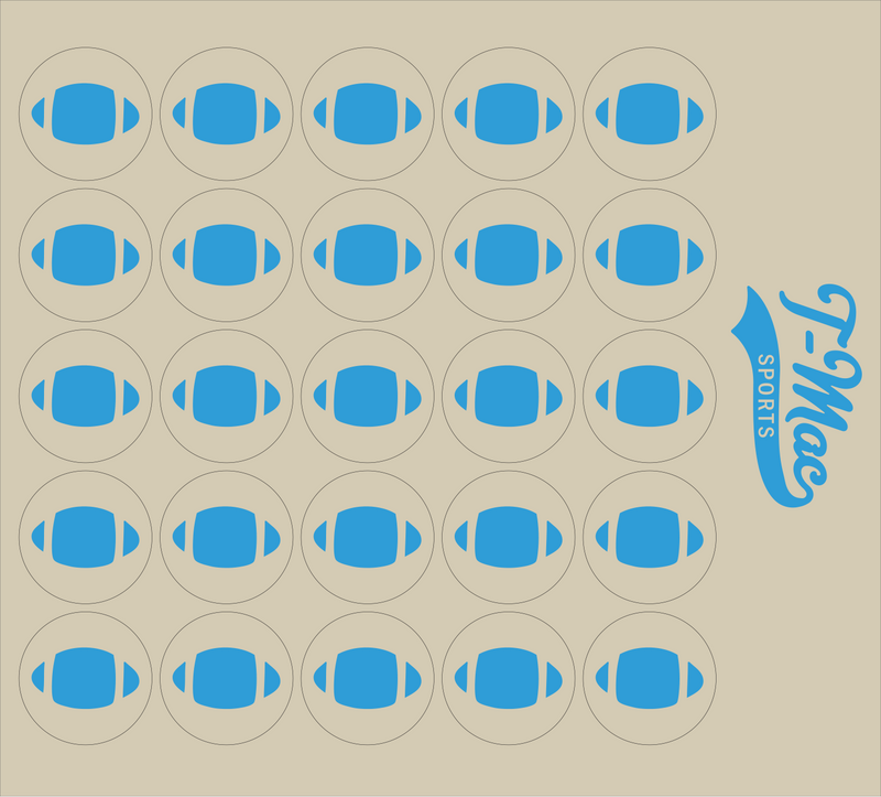 Football Mini Award Decals (2)