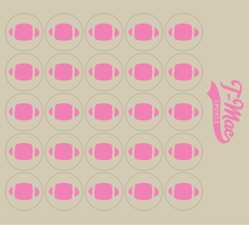 Football Mini Award Decals (2)