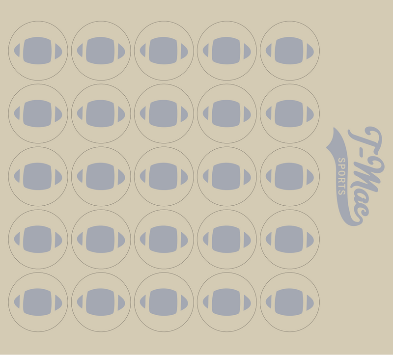 Football Mini Award Decals (2)