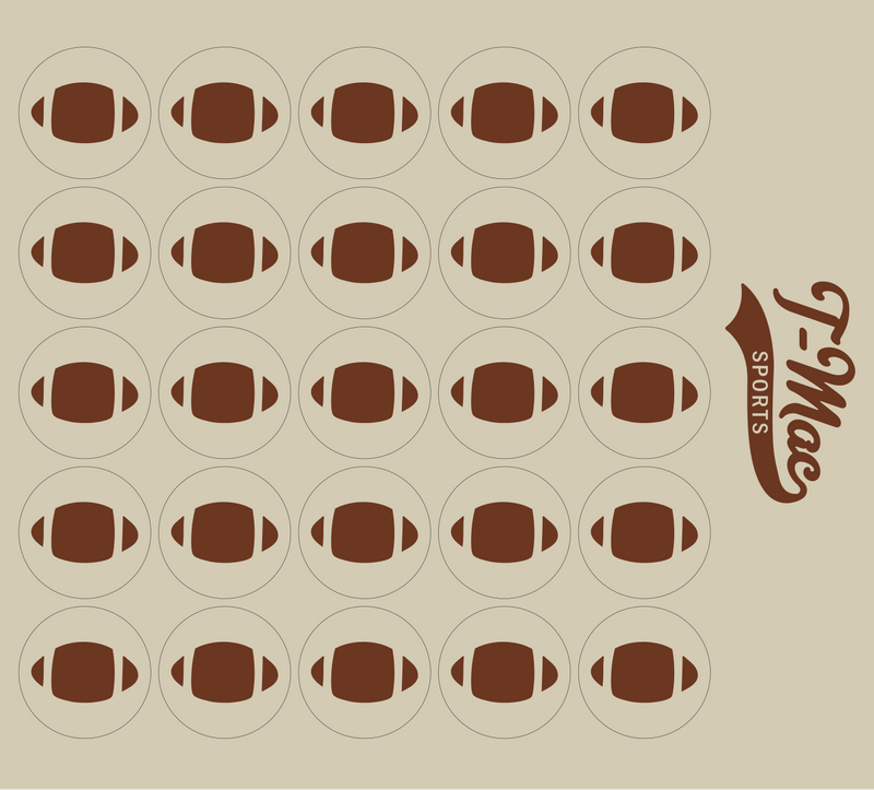 Football Mini Award Decals (2)