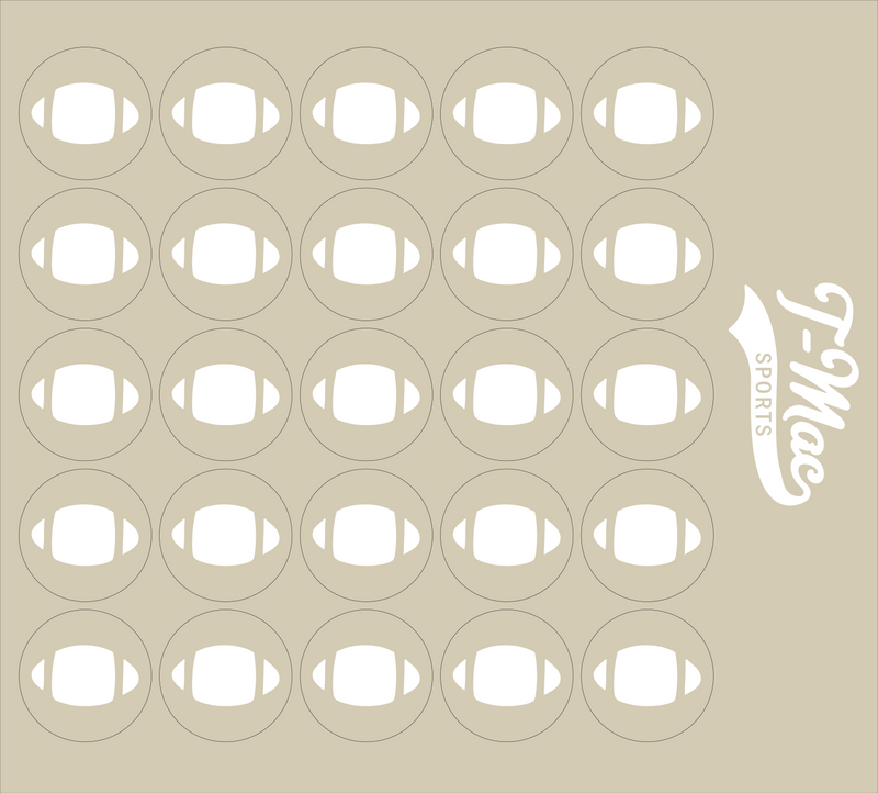 Football Mini Award Decals (2)