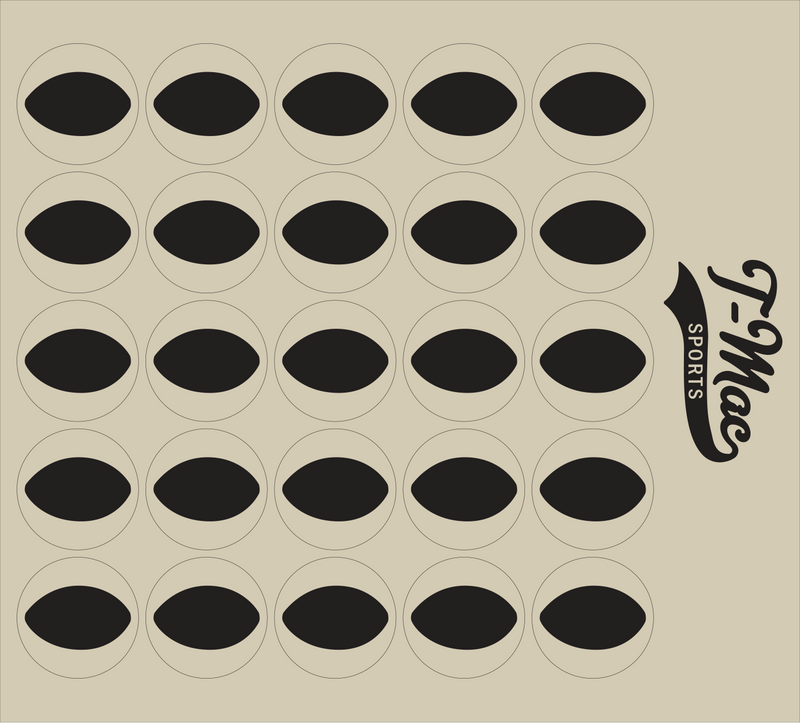 Football Mini Award Decals (3)