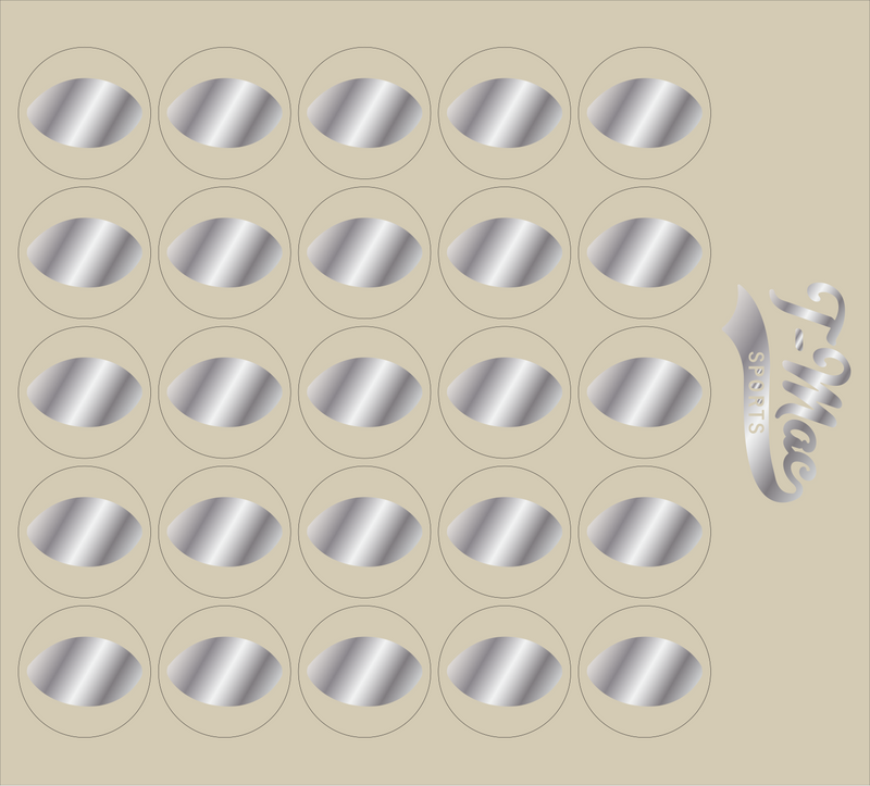 Football Mini Award Decals (3)