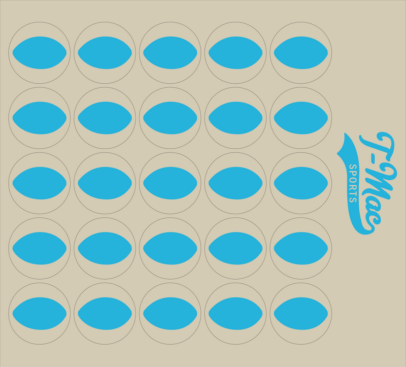 Football Award Decals (3)