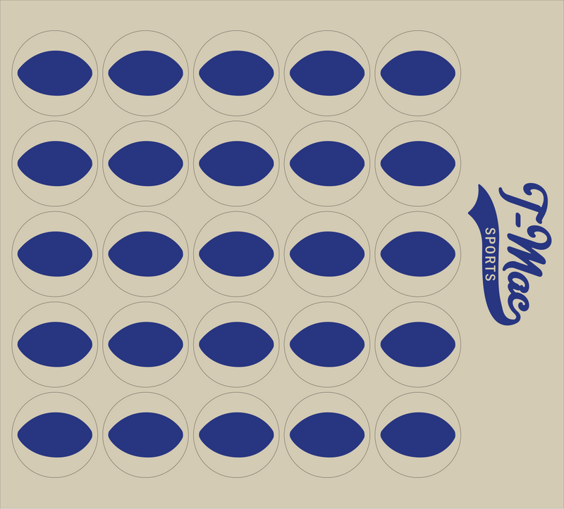 Football Mini Award Decals (3)