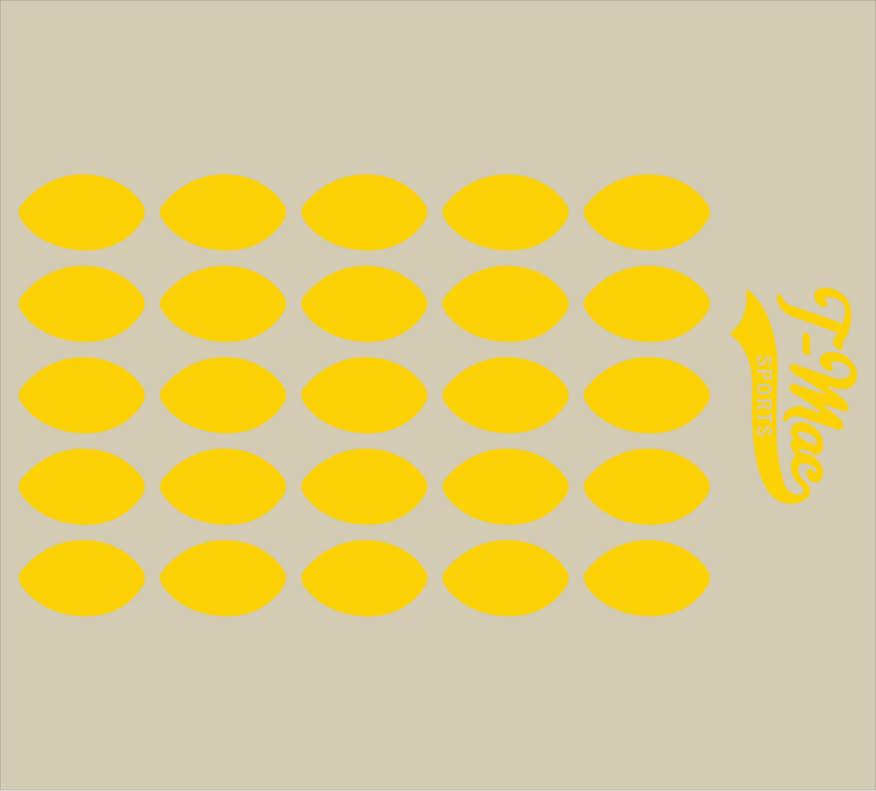 Football Mini Award Decals (4)