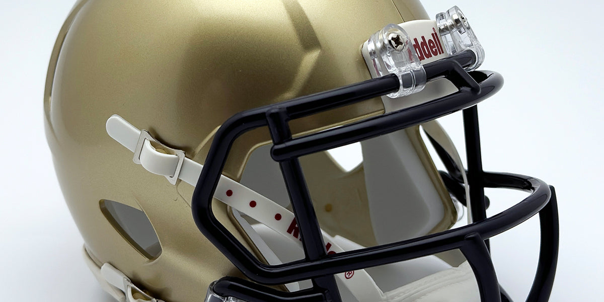 2017 football helmets Garfield Heights (OH) (2017) High School Mini Helmet — T-Mac Sports With the addition of Vintage Baseball Cap Half Buffalo Visor Color:Clear