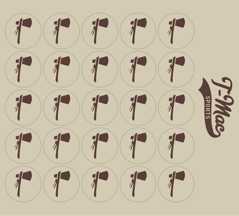 Hatchet Mini Award Decals