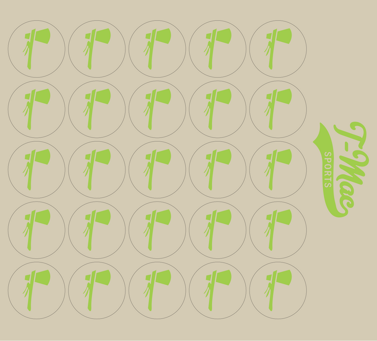 Hatchet Mini Award Decals