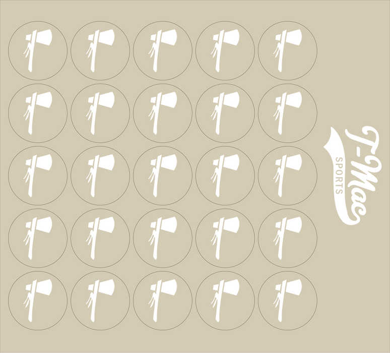 Hatchet Mini Award Decals