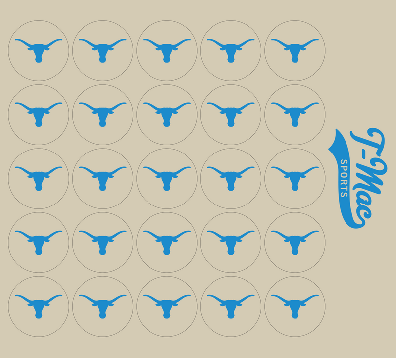 Horns Mini Award Decals