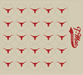 Horns Mini Award Decals (Red)