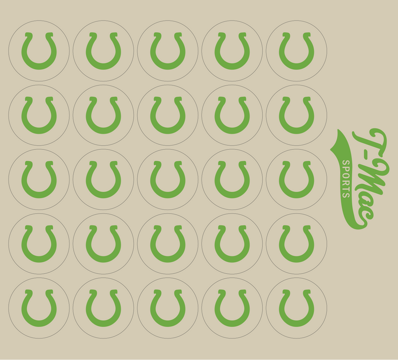 Horseshoe Mini Award Decals