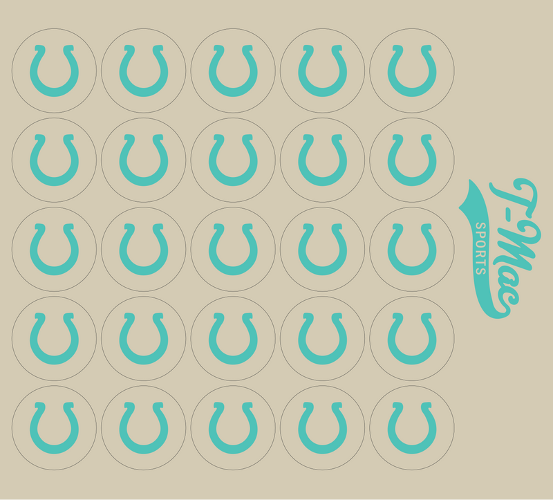 Horseshoe Mini Award Decals