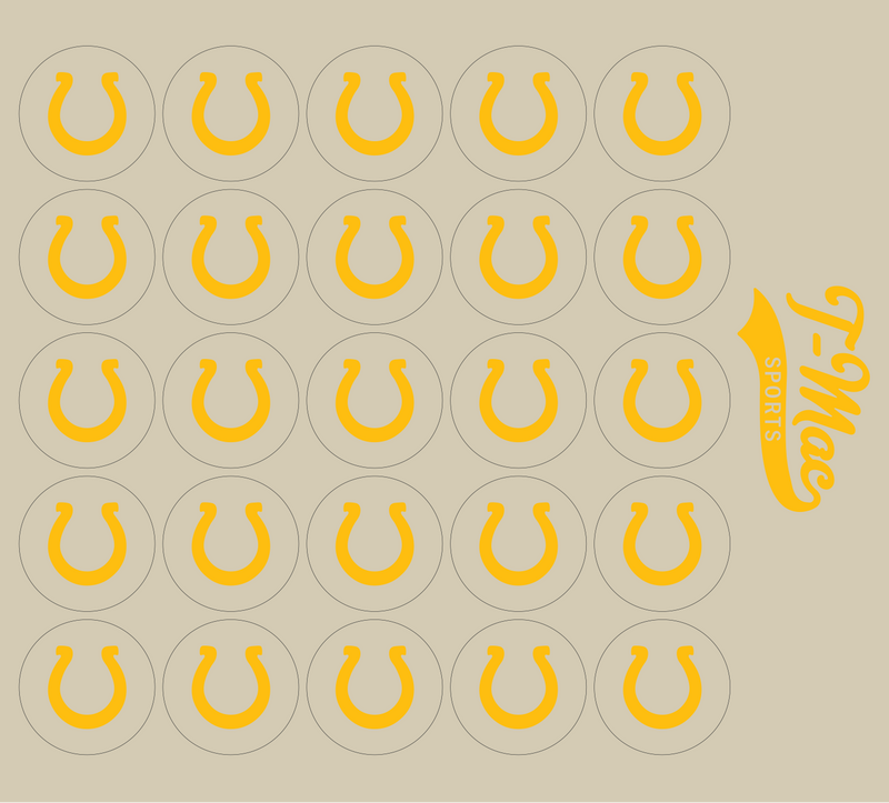 Horseshoe Mini Award Decals