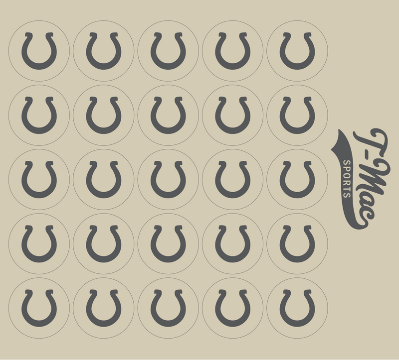 Horseshoe Mini Award Decals