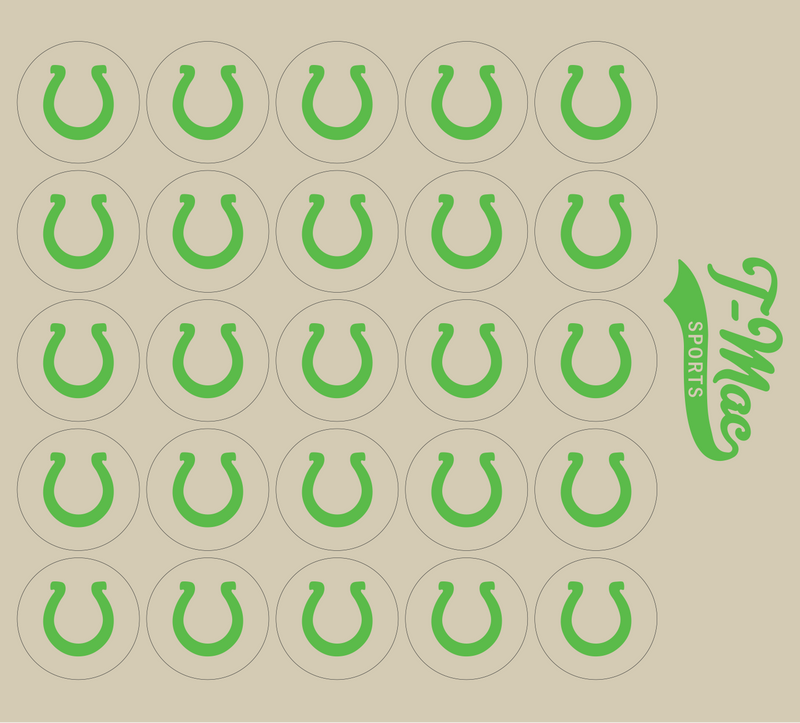 Horseshoe Mini Award Decals